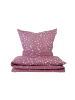 Schiesser Feinbiber-Bettwäsche-Set Runa in Rosa