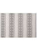 Beliani Kurzflor BOZOVA in Grau/Beige - (W) 140 x (H) 1 x (L) 200 cm