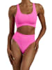 adidas Bustier SCOOP LOUNGE BRA in lucid pink