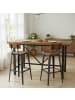VASAGLE 2er-Set: Barhocker Barnet-old in Vintagebraun - (B)50.5 x (H)102.2 x (T)45.4 cm