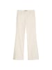 Marc O'Polo Hose Model Marthe flared in White Cotton