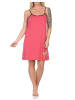 NORMANN Spaghetti Nachthemd Neglige - 85888 in rot
