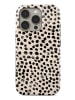 Apple Burga Almond Latte, Cover, Apple, iPhone 16 Pro, 15,9 cm (6.27"), Schwarz, Weiß