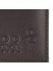 oxmox Leather Geldbörse RFID Schutz Leder 11 cm in braun-jumping jack 2.0