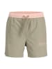 JACK & JONES Junior Bade-Shorts 'Maui Archive' in grau