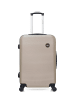 BlueStar Mittelgroßer Koffer LONDON in Beige (64L)