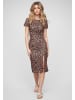 Cloud5ive Day Dress in brown/black