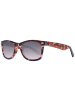 Skechers Unisex Sonnenbrille Rechtwinklig Rot