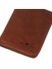 Greenburry Newport Geldbörse RFID Schutz Leder 10 cm in caramel