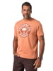 JP1880 Kurzarm T-Shirt in matt-orange
