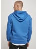 Urban Classics Zip-Kapuzenpullover in sporty blue