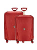 Roncato Light - 4-Rollen-Trolley Set 2tlg. M/L (navy) in rosso