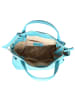 Toscanto Leder Handtasche Toscanto Tasche türkis ca. 36cm