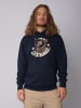 wat? Apparel Sweatshirt Catstronaut in Dunkelblau
