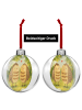 Mr. & Mrs. Panda Weihnachtskugel Kunststoff Eulen Liebe Design o... in Weiß