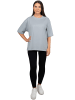 Reichstadt Reichstadt Oversized T-Shirt Damen  25RSW070 Light Blue XXS