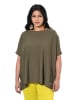 Ulla Popken Pullover in olive