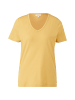 s.Oliver T-Shirt kurzarm in Gelb