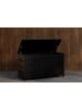 ebuy24 Auflagenbox Nisis Schwarz 130 x 60 cm
