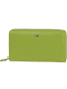 Greenburry Spongy Geldbörse Leder 19 cm sea green