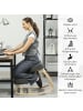 Vinsetto Kniestuhl-69L x 51B x 58H cm-Dunkelgrau