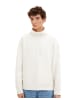 TOM TAILOR Denim Sweatshirt in soft light beige