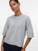 Vero Moda Strickpullover in Light Grey Melange