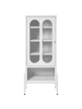 Beliani Büroschrank SOLETTA in Weiß - (W) 47 x (H) 108 x (L) 35 cm