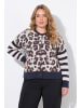 MIAMODA Strickjacke in helles champagner