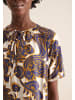 Seidensticker Shirtbluse Regular in Mittelblau