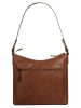 SPIKES & SPARROW Umhängetasche SHOULDER BAG echt Leder in cognac