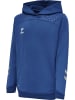 Hummel Verstellbare Taille Kapuzenpullover Hmllead Kinder in TRUE BLUE