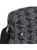 Lacoste Monogram Neocroc Umhängetasche 16 cm in mono jacquard denim noir