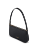 Lazarotti Bologna Leather Pochette Schultertasche Leder 22 cm black