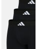 Adidas Sportswear Long Short / Pant Active Flex Cotton in Schwarz / weiß / grau