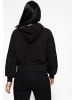 Queen Kerosin Queen Kerosin Hoodie Rose Face in schwarz