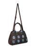 usha FESTIVAL Women Handbag in Black Blue