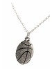 Gemshine Halskette mit Anhänger Basketball Sport in silver coloured