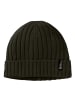 Jack Wolfskin Rib Knit Beanie in Braun
