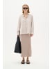 InWear Langarm - Hemd SannieIW Oversize fit in Haze Melange