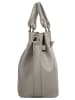 Samantha Look Handtasche echt Leder in grau