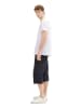 Tom Tailor Short in navy geometric structure