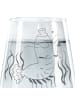 Mr. & Mrs. Panda Trinkglas Hummer Weizen ohne Spruch in Transparent