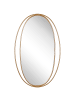 Beliani Wandspiegel BESSON in Gold - (W) 55 x (H) 90 x (L) 3 cm Vertikal