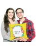 Mr. & Mrs. Panda Sofakissen Opi mit Spruch in Weiß