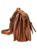 SPIKES & SPARROW Umhängetasche echt Leder in cognac