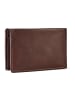 Esquire Chicago Geldbörse RFID Schutz Leder 10.5 cm in braun