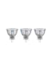 paulmann LED Glasreflektor 3er Pack GU4 345lm 4,2W 2700K 12V F