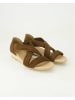 Terry Sandalen in Braun