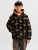 JACK & JONES Junior Teddyfell Jacke in Black